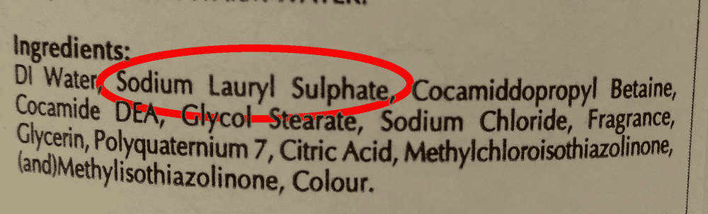 sodium lauryl sulfate